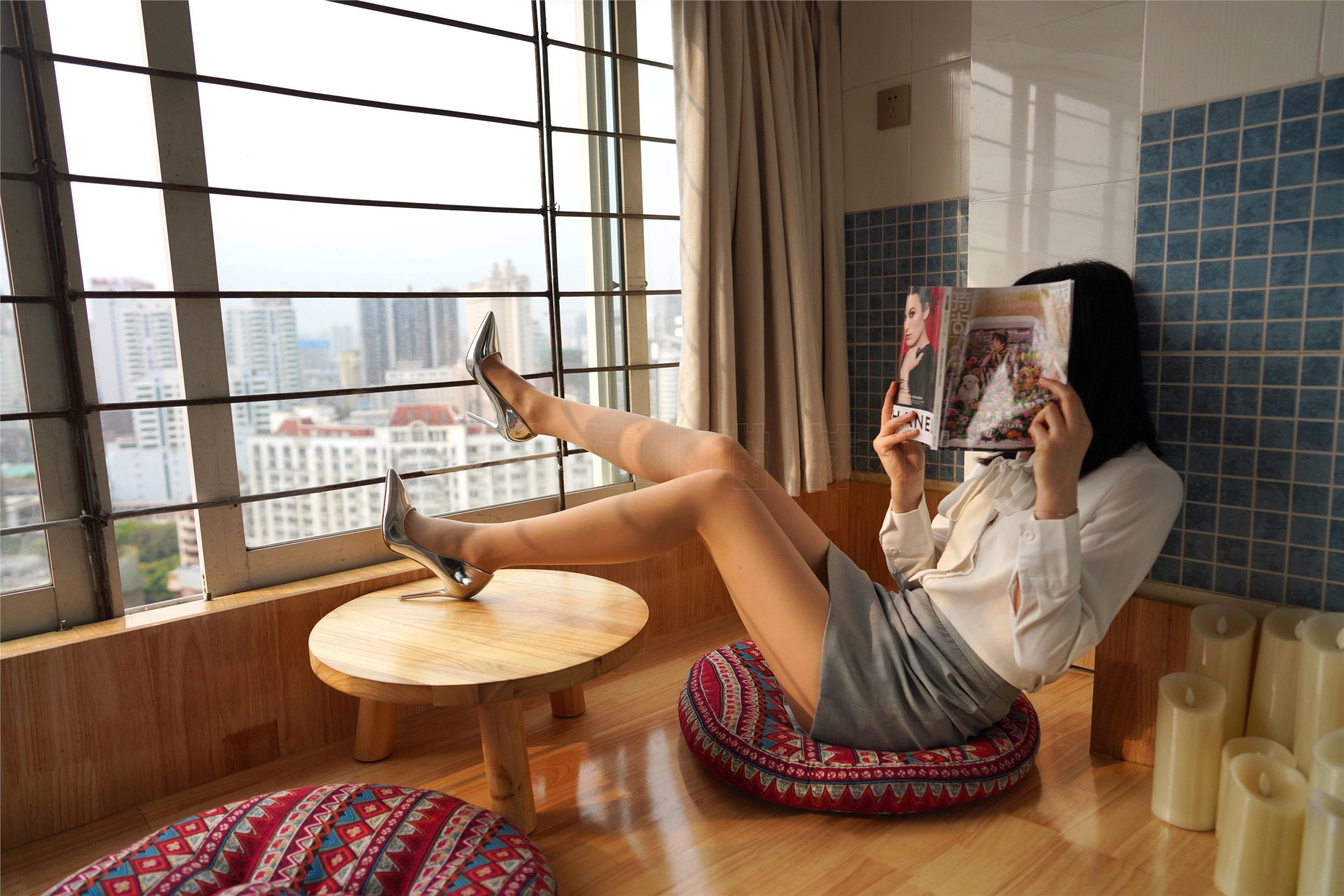 kittyWawa袜小喵  KT278 晒太阳